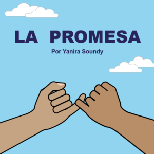 portada del libro con la ilustración de dos manos sostenidas por el dedo meñique