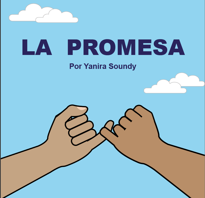 portada del libro con la ilustración de dos manos sostenidas por el dedo meñique