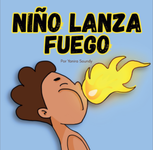 Niño lanza fuego