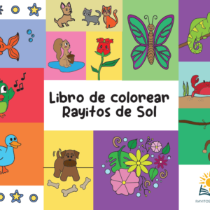 Libreta de Colorear Rayitos de Sol 2