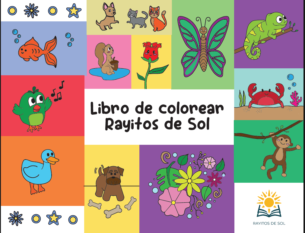 Libreta de Colorear Rayitos de Sol 2: imagen 1