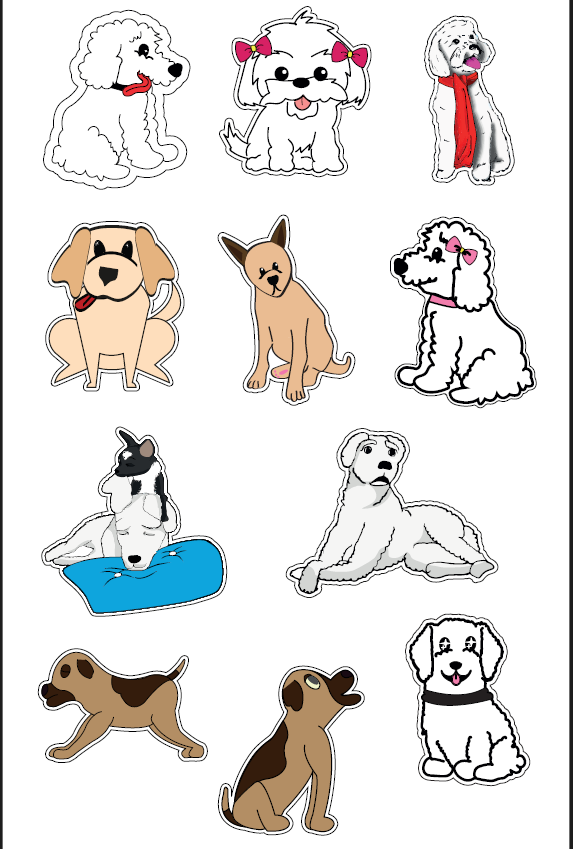 Stickers Rayitos de Sol